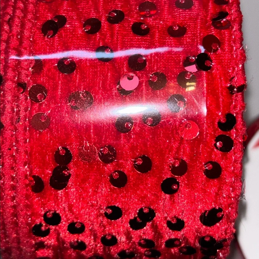 N/A sequined velvet